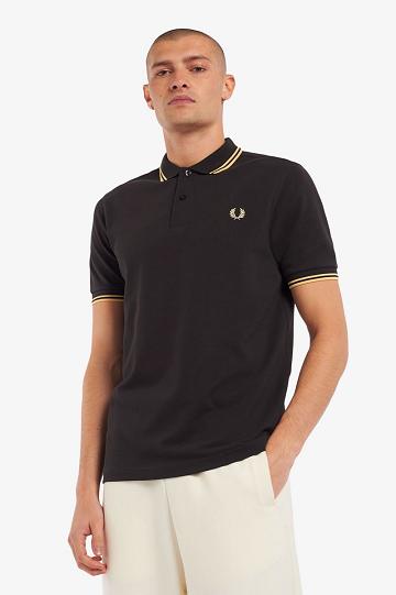 Grey Fred Perry M3600 Men's Polo Shirts | PH 1395NWYB